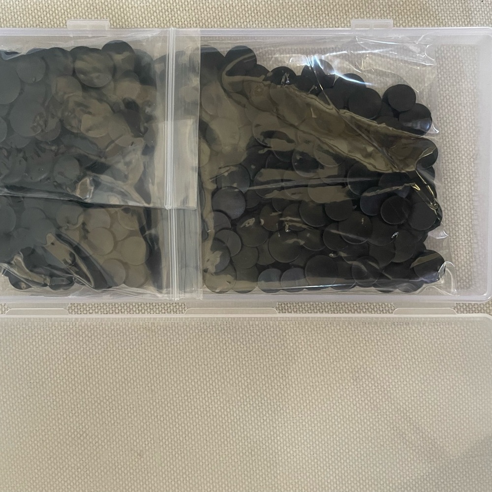 Buttons for croc style holes. Black Buckle Plastic Accessories, 3 Sizes Premium